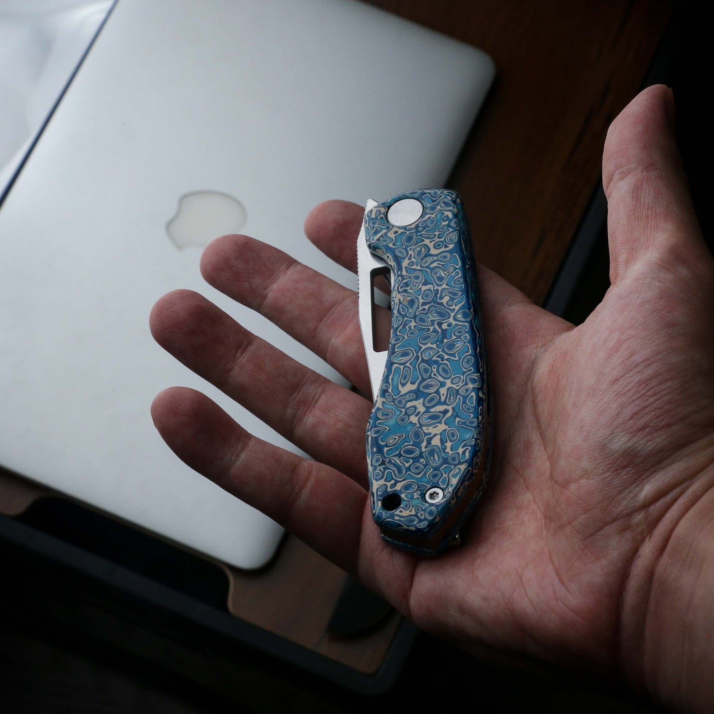 The Intro -Handmade Lacquer Craft Custom order (Blue and Black)