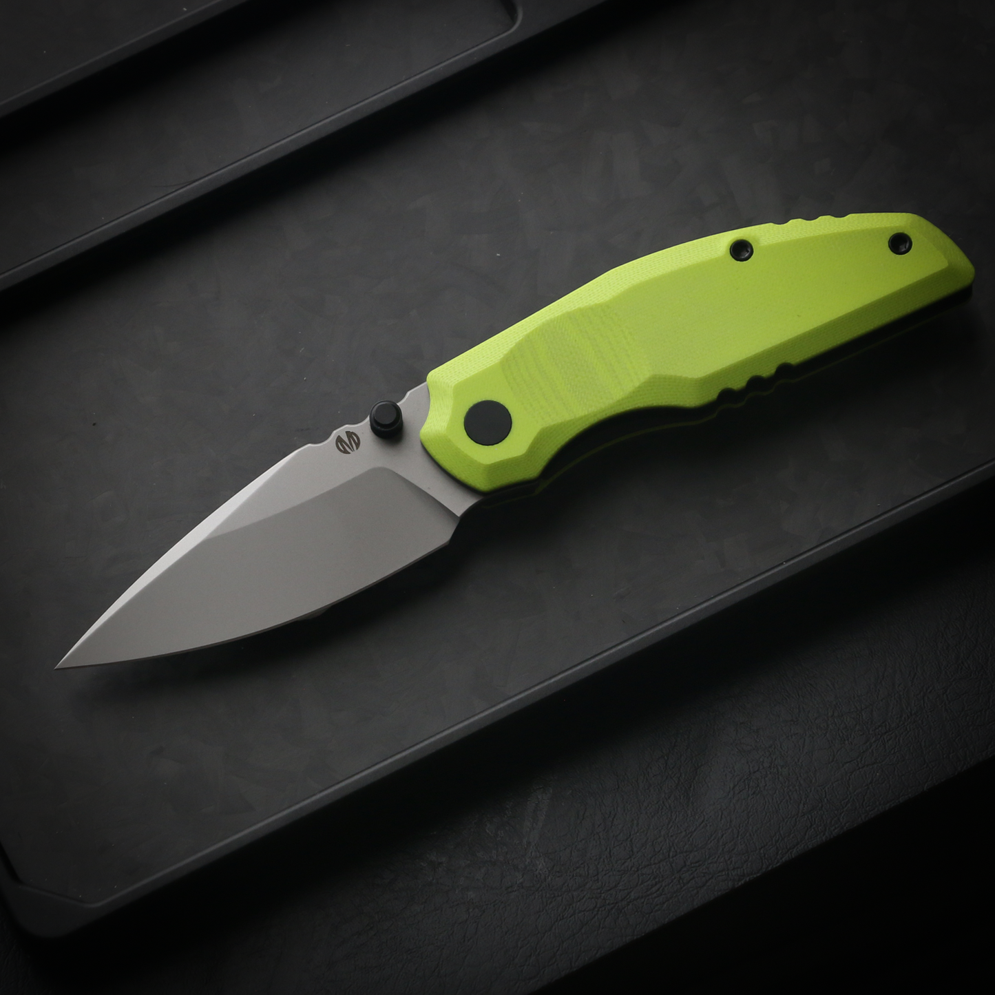 808Sustain CPM-S35VN Steel Green G10 Handle