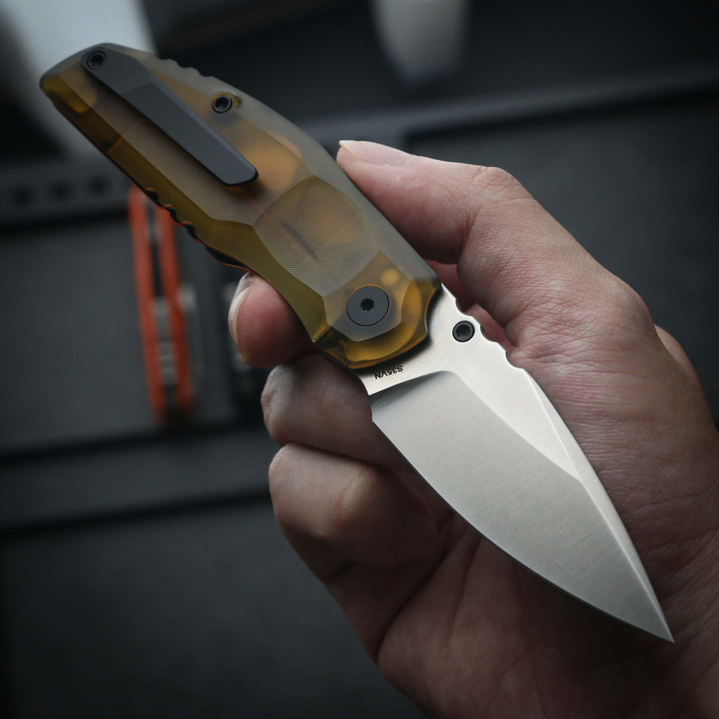 808Sustain CPM-S35VN Steel PEI Handle
