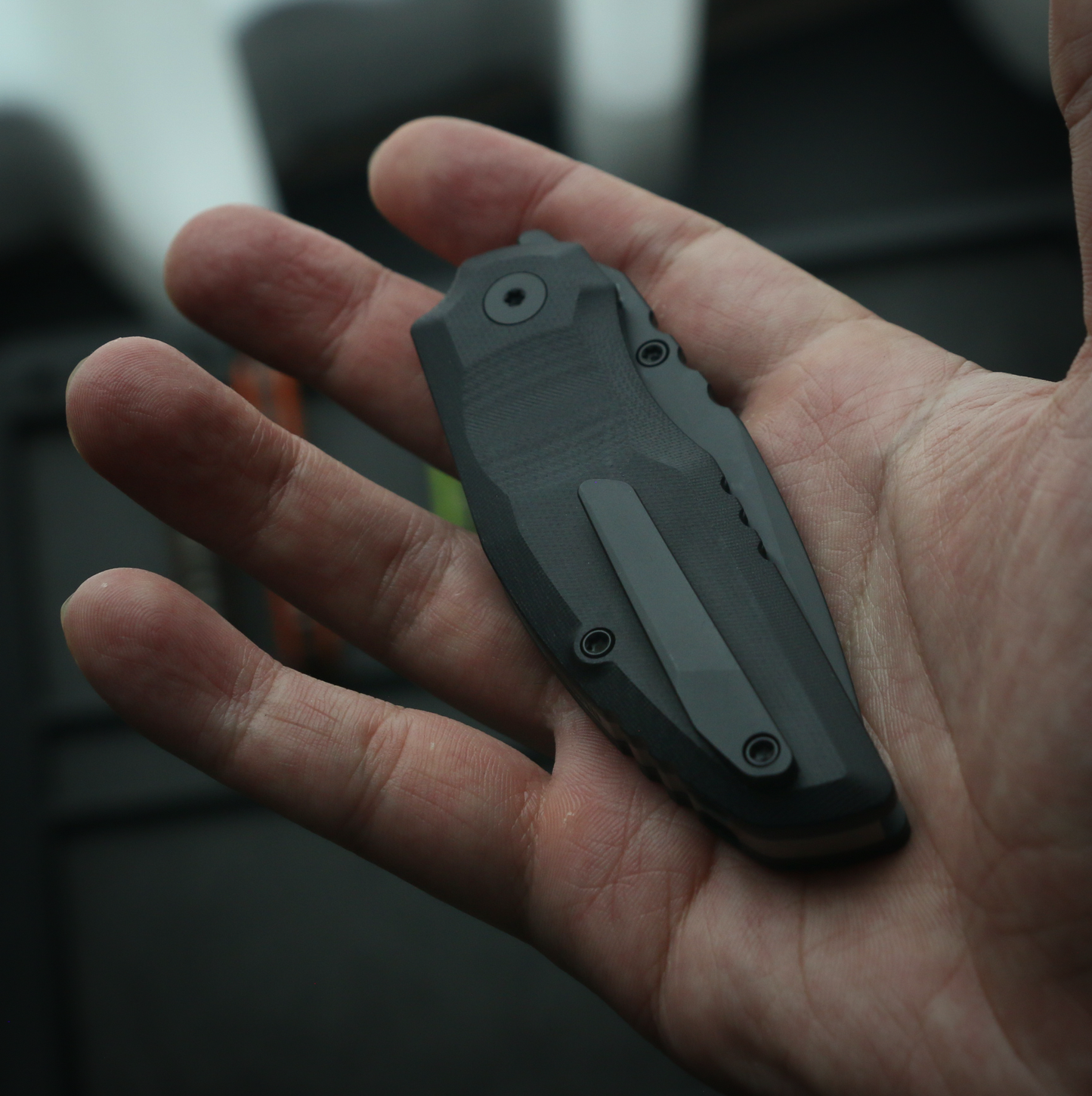 808Sustain CPM-S35VN Steel Black G10 Handle