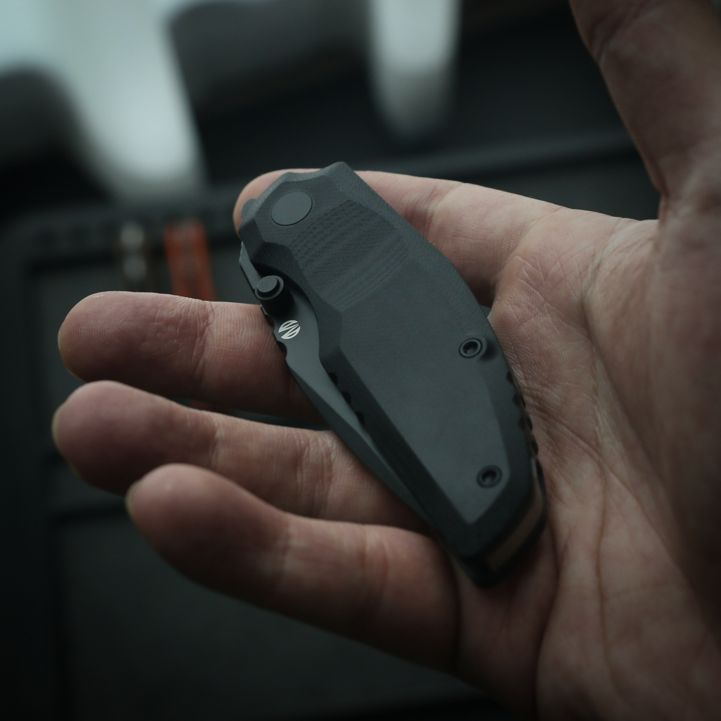 808Sustain CPM-S35VN Steel Black G10 Handle