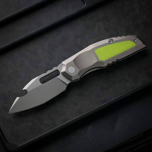 808Attack  S90V Steel Ti Handle G10
