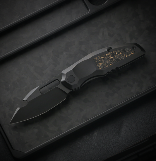 808 Attack S90V Steel Ti Handle（Carbon fiber）