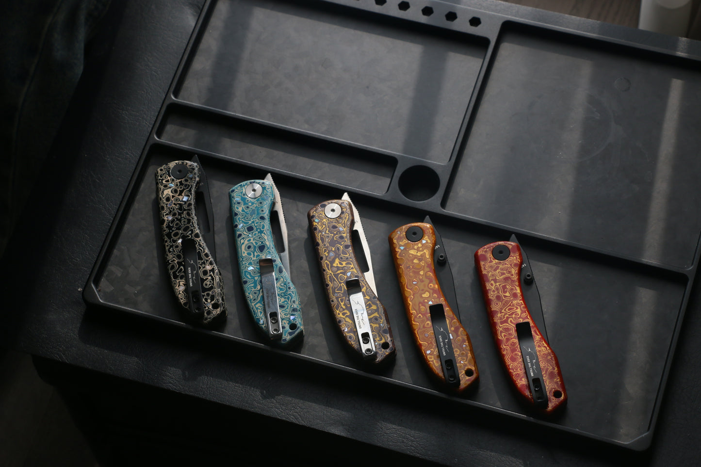 The Intro -Handmade Lacquer Craft Custom order  （Blue and Black）